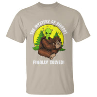 Mystery Of Bigfoot Alien Funny Real Sasquatch T Shirt - Wonder Print Shop