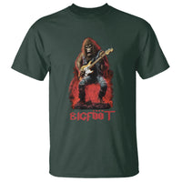 Bigfoot Rock N Roll T Shirt Funny Sasquatch Playing Electric Guitar - Wonder Print Shop