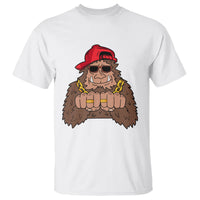 Funny Bigfoot Gangster Hip Hop Rock N Roll T Shirt - Wonder Print Shop
