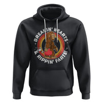 Bigfoot Breakin Hearts & Rippin Farts! Cute Sasquatch Hoodie - Wonder Print Shop