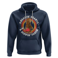 Bigfoot Breakin Hearts & Rippin Farts! Cute Sasquatch Hoodie - Wonder Print Shop