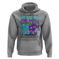 Suicide Prevention Call Or Text 988 Hoodie If You Are Looking For A Sign To Stay Groovy - Wonder Print Shop