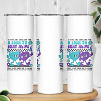 Suicide Prevention Call Or Text 988 Skinny Tumbler If You Are Looking For A Sign To Stay Groovy