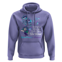 Suicide Prevention Be Kind Hoodie Elephant In A World Where You Can Be Anything - Wonder Print Shop