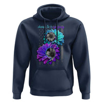 Choose To Keep Going Semicolon Suicide Prevention Hoodie - Wonder Print Shop