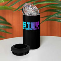 Suicide Prevention 4 in 1 Can Cooler Tumbler Stay Your Story Is Not Over Semicolon