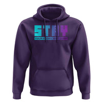 Suicide Prevention Stay Hoodie Your Story Is Not Over Semicolon - Wonder Print Shop