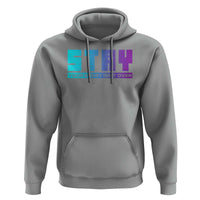 Suicide Prevention Stay Hoodie Your Story Is Not Over Semicolon - Wonder Print Shop