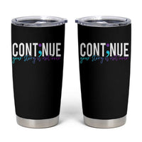 Suicide Prevention Tumbler Cup Continue Your Story Is Not Over Semicolon