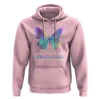 Suicide Prevention Hoodie You Are The Greatest Project You Will Ever Work On Butterfly - Wonder Print Shop