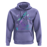 Suicide Prevention Stay Hoodie This World Needs You Semicolon Dragonflies - Wonder Print Shop
