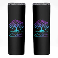 Suicide Prevention Rise Again Skinny Tumbler