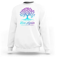 Suicide Prevention Rise Again Sweatshirt - Wonder Print Shop