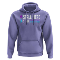 Still Here Still Fighting Semicolon Suicide Prevention Hoodie - Wonder Print Shop