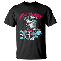 Shark Lover T Shirt Jaw Ready For This Riding Motorbike - Wonder Print Shop