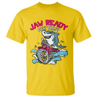 Shark Lover T Shirt Jaw Ready For This Riding Motorbike - Wonder Print Shop