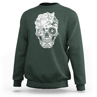 Cat Lover Sweatshirt Cats Skull Skeleton Cute And Scary - Wonder Print Shop