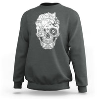 Cat Lover Sweatshirt Cats Skull Skeleton Cute And Scary - Wonder Print Shop