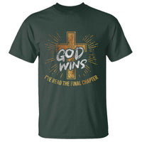 Funny Christian T Shirt I've Read the Final Chapter God Wins - Wonder Print Shop
