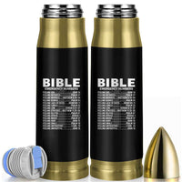 Christian Bullet Tumbler Bible Emergency Number