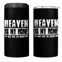 Funny Christian 4 in 1 Can Cooler Tumbler Heaven Is My Home Religious Jesus