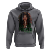 Prayer Warrior Hoodie Camo Black Woman Christian Pray