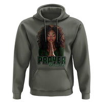 Prayer Warrior Hoodie Camo Black Woman Christian Pray