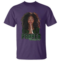 Prayer Warrior T Shirt Camo Black Woman Christian Pray - Wonder Print Shop