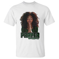 Prayer Warrior T Shirt Camo Black Woman Christian Pray - Wonder Print Shop