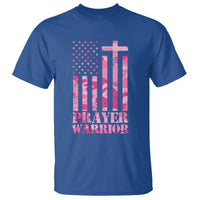 Prayer Warrior T Shirt Camo American Flag Christian Pray - Wonder Print Shop