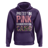 Camo Girl Hoodie Pretty Pink Dangerous Camo Hunting Hunter