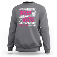 Girl Hunting Sweatshirt Let This Girl Show You How To Hunt - Wonder Print Shop