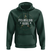 Fearless Girl Camouflage Hoodie