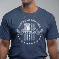 Veterans Day T Shirt Honoring All Who Served Thank You - Wonder Print Shop