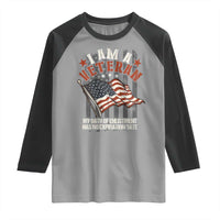 Veteran Pride Raglan Shirt My Oath Has No Expiration
