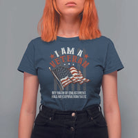 Veteran Pride T Shirt For Women My Oath Has No Expiration - Wonder Print Shop