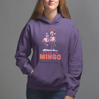 Fa La La Mingo Flamingo Hawaiian Retro Christmas Hoodie - Wonder Print Shop