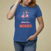 Fa La La Mingo Flamingo Hawaiian Retro Christmas T Shirt - Wonder Print Shop