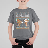 Ginjas Gingerbread Ninjas Funny Christmas T Shirt For Kid - Wonder Print Shop