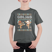 Ginjas Gingerbread Ninjas Funny Christmas T Shirt For Kid - Wonder Print Shop