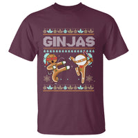 Ginjas Gingerbread Ninjas Funny Christmas T Shirt - Wonder Print Shop