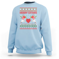 Merry Catmas Funny Cat Christmas Sweatshirt - Wonder Print Shop