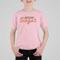 Melanin African Pride T Shirt For Kid Brown Sugar