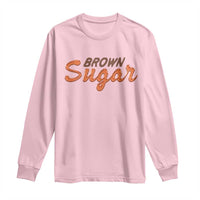 Melanin African Pride Long Sleeve Shirt Brown Sugar