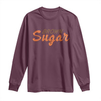 Melanin African Pride Long Sleeve Shirt Brown Sugar