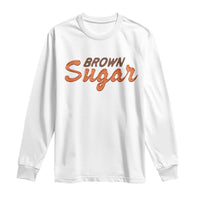 Melanin African Pride Long Sleeve Shirt Brown Sugar