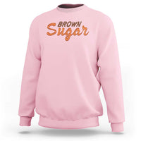 Melanin African Pride Sweatshirt Brown Sugar