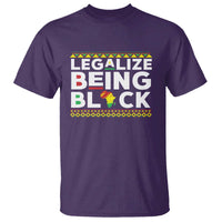 Black Pride T Shirt Legalize Being Black History Month