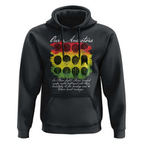 Black History Hoodie Our Ancestors Escape Routes Braids