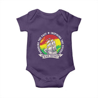 Black History Pride Baby Onesie Honoring The Past Inspiring The Future